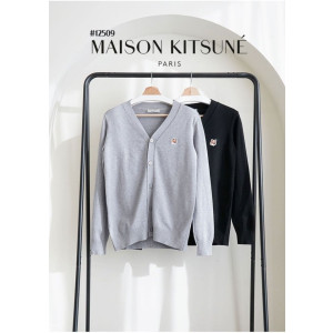 Maison Kitsune  메종키츠네 옐로 헤드 가디건