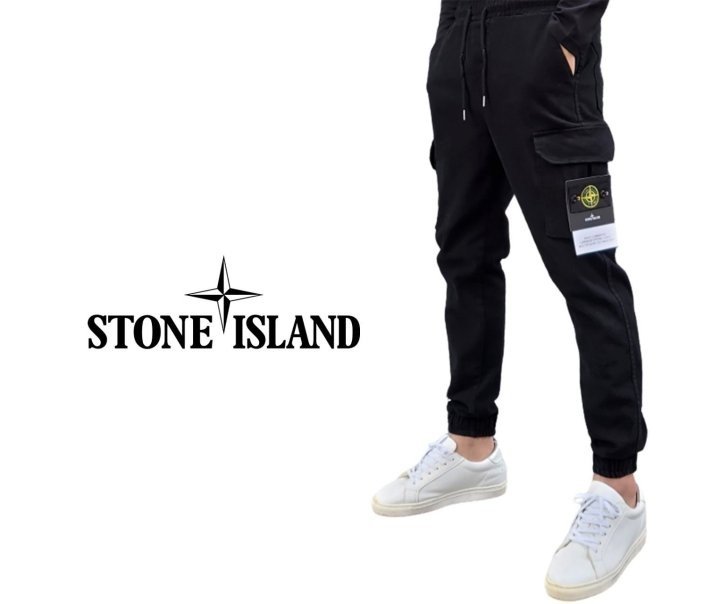 Stone Island 스톤아일랜드 가먼트 다잉 카고 조거 스판 팬츠