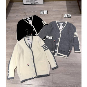 THOM BROWNE 톰브라운  백로고 가디건