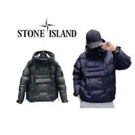 STONE ISLAND 스톤아일랜드 후드 포켓 패딩