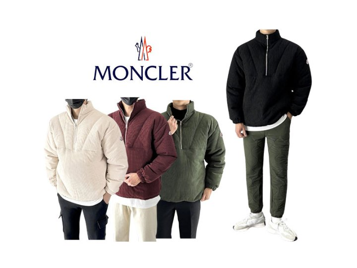 MONCLER 몽클레어 코듀로이 패딩 아노락