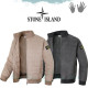 STONE ISLAND 스톤아일랜드 방풍 스웨이드 패딩 점퍼 (2컬러)