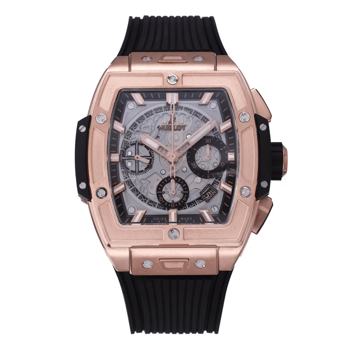 HUBLOT 위블로 스피릿 오브 빅뱅 로즈골드 42mm 642.OX.0180.RX