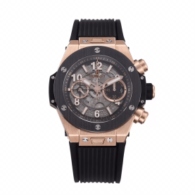 HUBLOT 위블로 빅뱅 크로노그래프 로즈골드 세라믹 베젤 42mm 421.OL.5180.RX