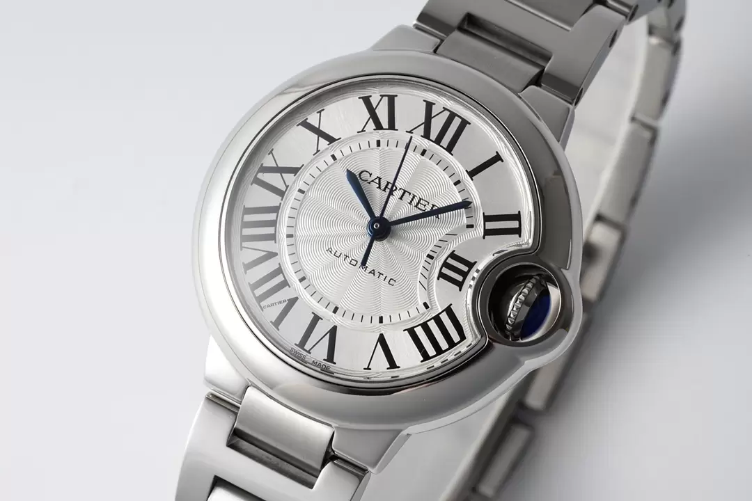 CARTIER 까르띠에 발롱 블루 드 까르띠에 화이트 다이얼 33mm WSBB0044