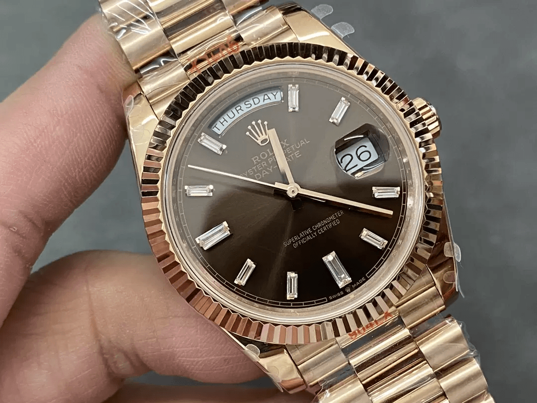 ROLEX 로렉스 데이데이트 로즈골드 금통 초코다이얼 228235 (2color)