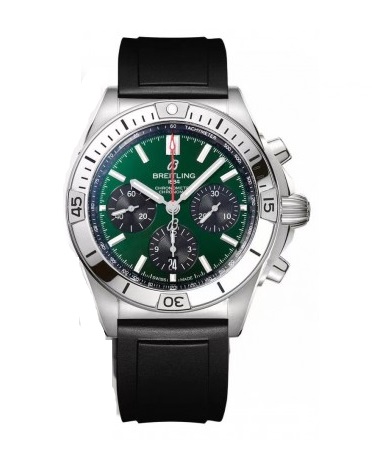 BREITLING 브라이틀링 크로노맷 청판 러버 42mm AB0134101K1A1 (4color)