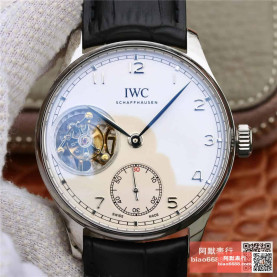 IWC 아이더블유씨 포르투기저 뚜르비옹 화이트다이얼