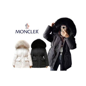 MONCLER 몽클레어 하프 폭스 패딩