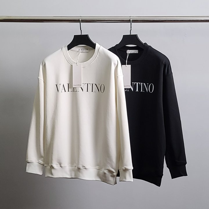 VALENTINO 발렌티노 레터링로고 코튼 맨투맨