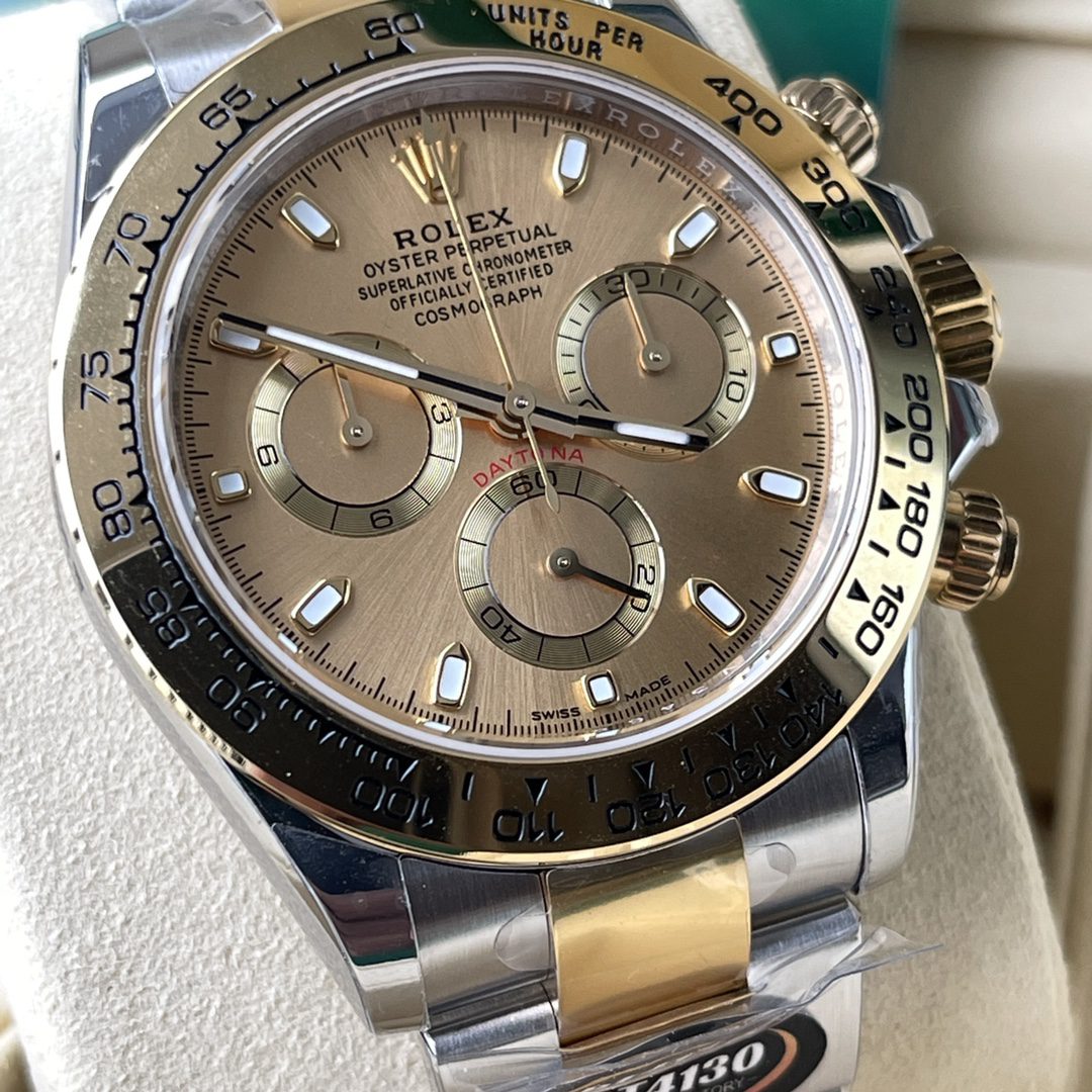 ROLEX 로렉스 데이토나 콤비 샴페인골드 다이얼 m116503-0003