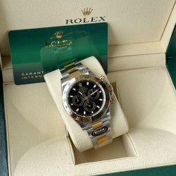 ROLEX 로렉스 데이토나 블랙 다이얼 콤비