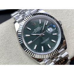 ROLEX 로렉스 데이저스트 플루쥬블 민트그린 126334-0028