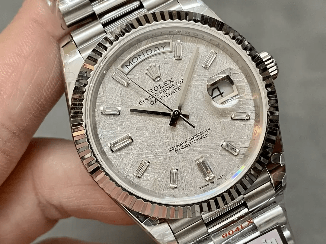 ROLEX 로렉스 텅스텐 데이데이트 메테오 다이얼 40mm 228349