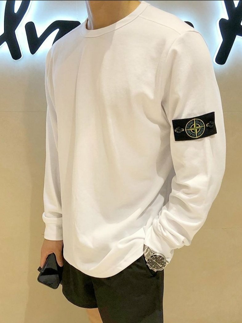 STONE ISLAND 스톤아일랜드 와펜 롱슬리브