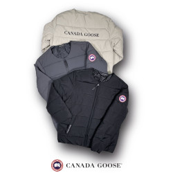 CANADA GOOSE 캐나다구스 클래식 와팬 워시드 나일론 라운드넥 라이트 필 자켓