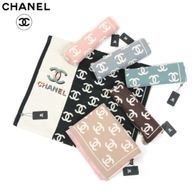 CHANEL 샤넬 기본무늬 목도리