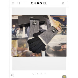 CHANEL 샤넬 울니트 여성 장갑