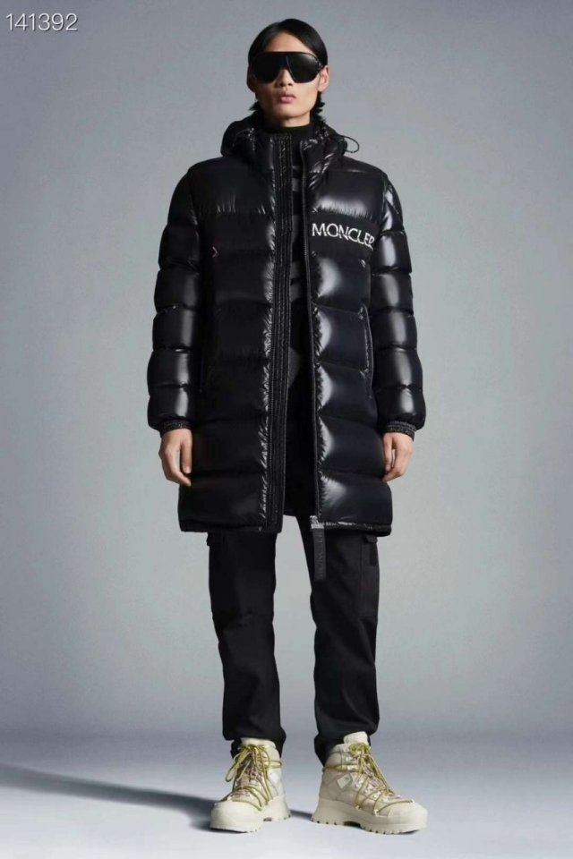 MONCLER 몽클레어 알파벳 구스 롱패딩