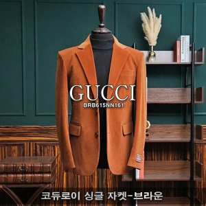 GUCCI 구찌 코듀로이 싱글 자켓