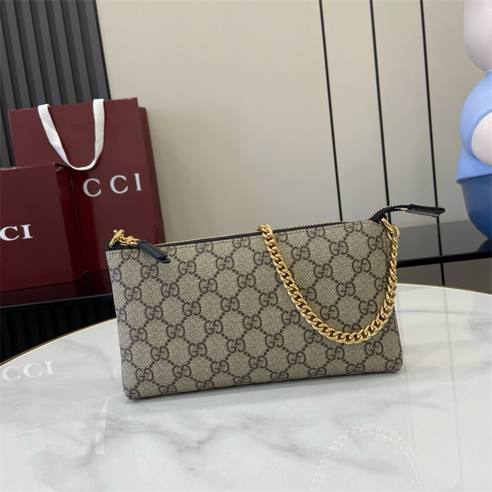 GUCCI 구찌 GG 슈프림 체인 미니 숄더백 779791 2024/신상 2COLOR