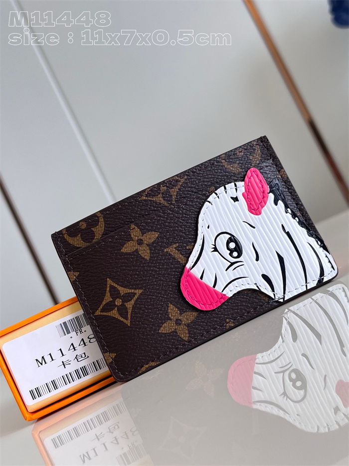 LOUIS VUITTON 루이비통 홀더 캔버스 카드/명함지갑 M11448 2024/신상