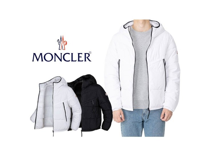 MONCLER 몽클레어 빅지퍼 후드 중량 패딩