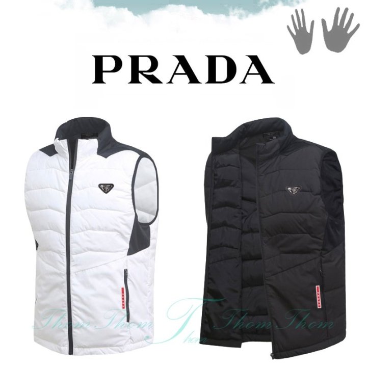 PRADA 프라다 웰론 패딩 조끼