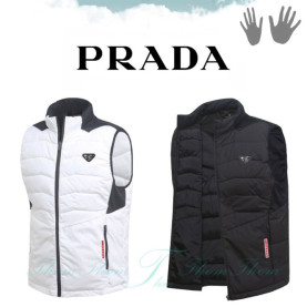 PRADA 프라다 웰론 패딩 조끼