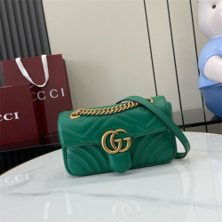 GUCCI 구찌 GG 마몽 마틀라세 미니 숄더백 446744 2024/신상