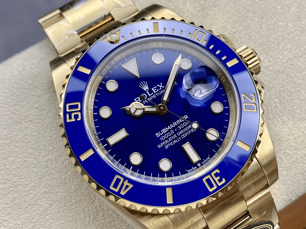 ROLEX 로렉스 서브마리너 청판 금통 41mm 126618