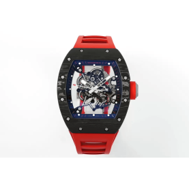 RICHARD MILLE 리차드밀 부바왓슨 블랙 레드 카본 케이스 RM-055