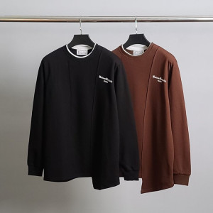 MAISON MARGIELA 메종마르지엘라 언발 레이어드 맨투맨