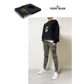 STONE ISLAND 스톤아일랜드 쏠트조거팬츠 스판