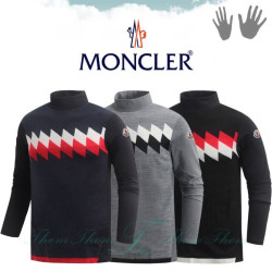 MONCLER 몽클레어 디클 니트 기모 하프 폴라