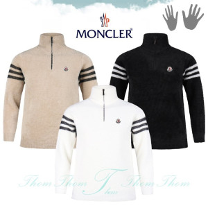 MONCLER 몽클레어 클래식 하프 지퍼 니트 폴라