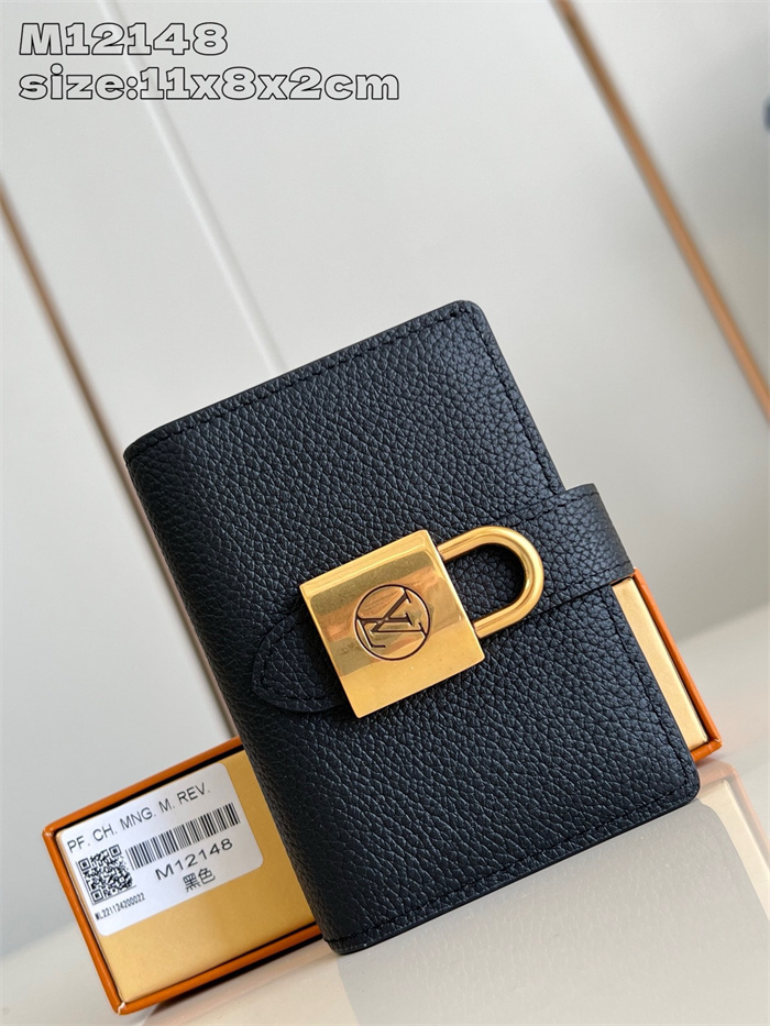 LOUIS VUITTON 루이비통 로우키 컴팩트 반지갑 M12148 2024/신상 5COLOR