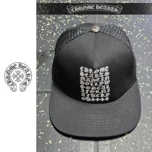 CHROME HEARTS 크롬하츠 로고 레터링 메쉬 캡