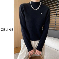 CELINE 셀린느 소프트 반폴라 니트 3COLOR