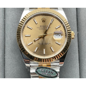 ROLEX 로렉스 데이저스트 옐로우 골드 YG 다이얼 콤비 41mm