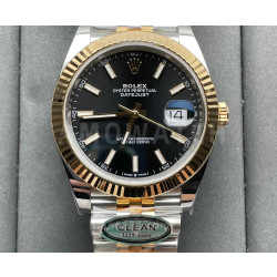 ROLEX 로렉스 데이저스트 블랙 다이얼 콤비 41mm