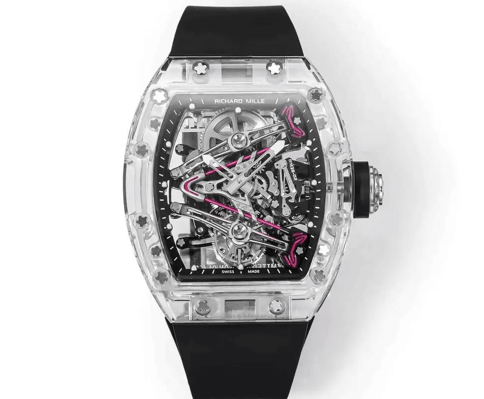 RICHARD MILLE 리차드밀 RM 38-02 투르비용 부바 왓슨 화이트 크리스탈 케이스