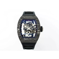 RICHARD MILLE 리차드밀 부바왓슨 블랙 카본 케이스 블랙 포인트 블랙 밴드 RM-055 3COLOR