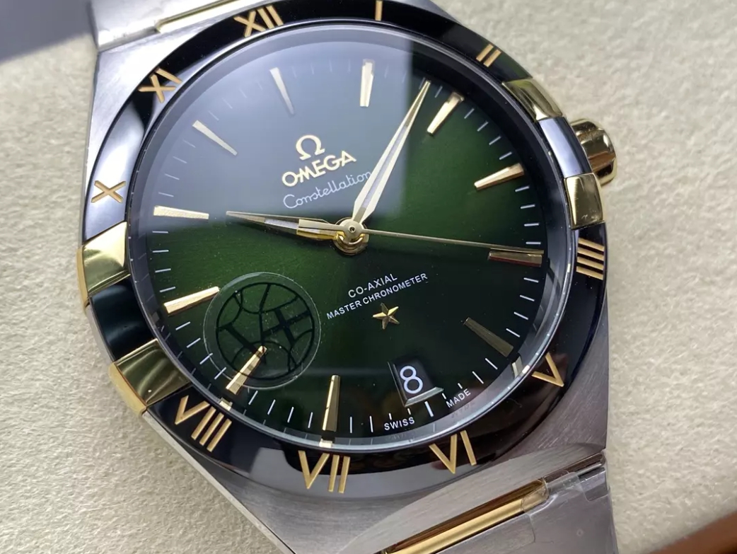 OMEGA 오메가 컨스텔레이션 41mm 그린 다이얼