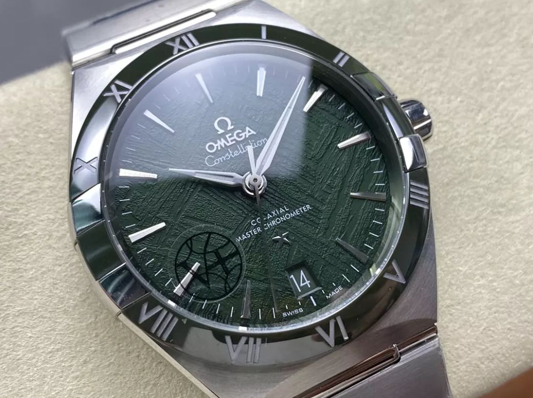 OMEGA 오메가 컨스텔레이션 41mm 운석 그린 다이얼