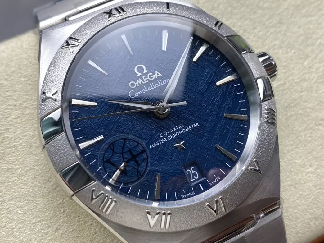 OMEGA 오메가 컨스텔레이션 41mm 운석 블루 다이얼