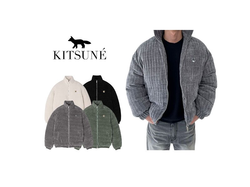 MAISON KITSUNE 메종키츠네 니트 패딩