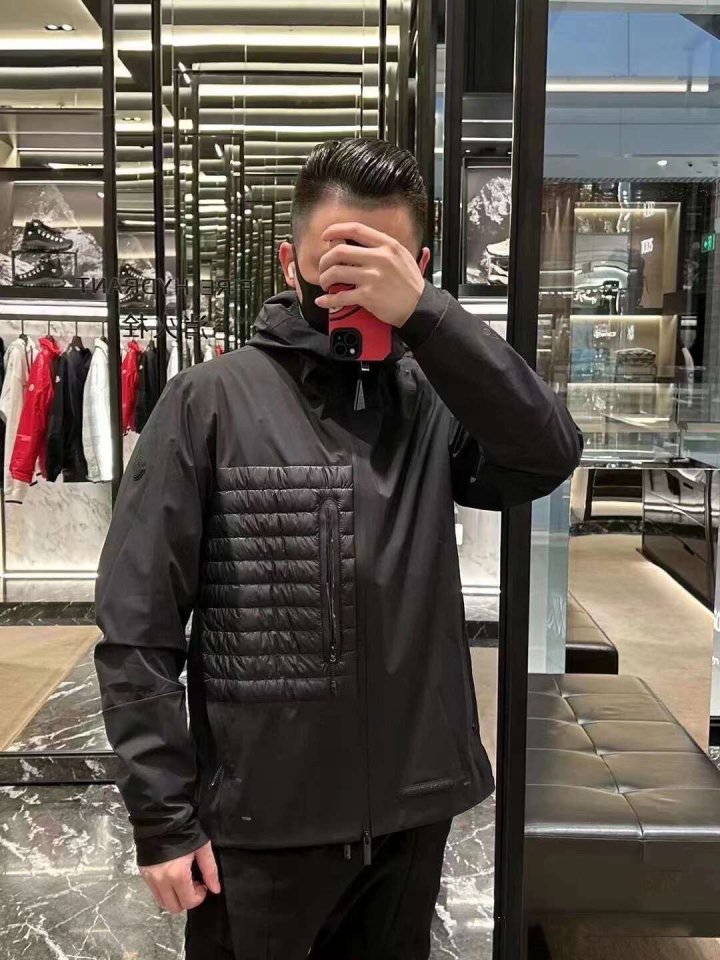 MONCLER 몽클레어 퀼팅포켓 맨즈 바람막이 구스다운 자켓