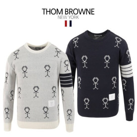 THOM BROWNE 톰브라운 사람패턴 니트