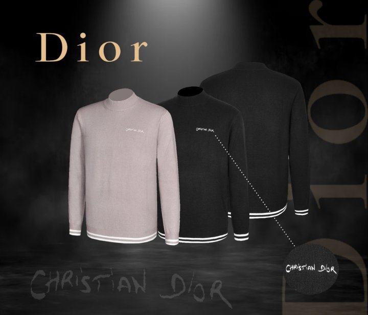 DIOR 디올 울캐시 니트